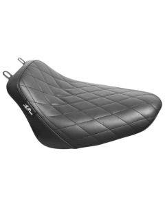 Le Pera LYX-007DM Black Bare Bones Solo Seat Diamond Harley M8 Softail 18-23