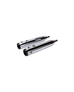 S&S Guardian Chrome GNX 4.5" Slip On Exhaust Mufflers Harley Touring FLH/T 95-16