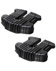 Rough Craft Black Grooved Rocker Box Cover RC-610-000 Harley Milwaukee Eight 17+