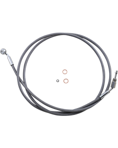 Magnum Stainless Hydraulic Clutch Line 10 Mm 35° Banjo Harley ABS CVO 09-12