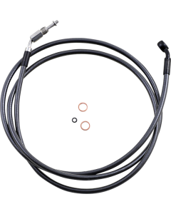 Magnum 74" Hydraulic Clutch Line 10 Mm 35° Banjo Black Pearl Harley ABS CVO 09-12