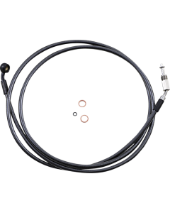 Magnum 76" Hydraulic Clutch Line 10 Mm 35° Banjo Black Pearl Harley ABS CVO 09-12