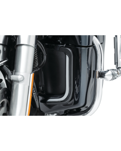 Kuryakyn 2957 Black Tracer Lower Fairing LED Accent Lights Harley CVO Ultra 98-13