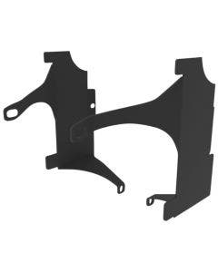 Saddle Tramp BC-AMP03 Double Amp Mount Fairing Bracket Harley Batwing 98-13