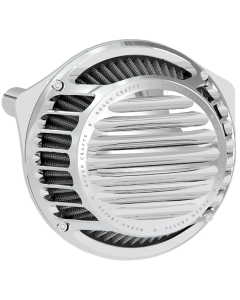 Rough Craft Chrome Round Air Cleaner Filter RC-600-014 Harley Twin Cam 99-17