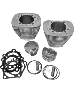 Revolution Performance 109" Silver Monster Big Bore Kit Flat Harley Evolution 84-99