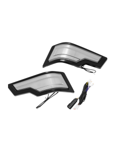 Kuryakyn 2955 Black Smoke LED Tour Pak Taillight Lights Harley Touring 14-up 