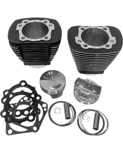 Revolution Performance 109" Black Monster Big Bore Kit Flat Harley Evolution 84-99