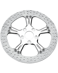 Performance Machine PM Wrath Chrome 11.5 Left & Right Front Brake Rotor Harley