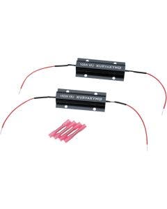 Kuryakyn 2992 Aluminum Load Equalizer Modules 100w 6Ohm 12v