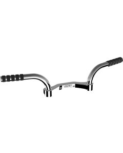 Lindby Adjustable Footrest Mustache Bars Chrome 280000 Harley Touring FLH 94-Up