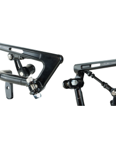Arlen Ness 420-120 Black Bagger Mid Foot Control Kit Bolt On for Harley Touring