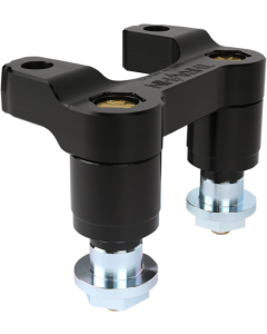 Thrashin Supply TSC-2210 Black Bar Riser Adapter Harley Street Glide 06-20