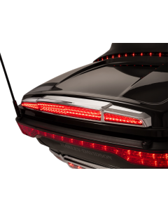 Ciro 40114 Chrome Trunk Light with Lightstrike Technology Red Lens Harley 14-Up 