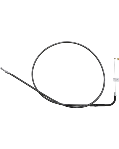 Magnum KARBONFIBR 42 1/2" Throttle Cable Smooth 90 Degree Harley Big Twin 84-17