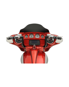 Todd's Cycle 10" Black  1-1/4" Ape Hanger Handlebar for Harley Batwing FLH 96-22