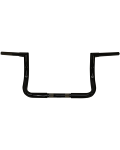 Todd's Cycle 10" Flat Black  1-1/4" Ape Hanger Handlebar for Harley Batwing 96-22