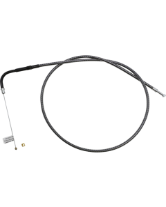 Magnum KARBONFIBR 38 3/4" Throttle Cable Smooth 90 Degree Harley Big Twin 84-17