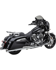 Cobra 5205 Chrome Neighbor Haters 4.5" Slip-On Muffler Indian Touring 15-Up