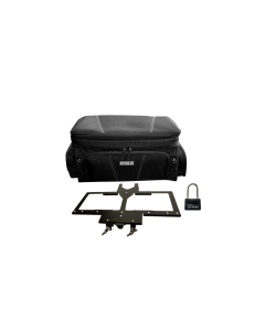 RickRak Rigid Combo Kit Top Dekk II Premier Luggage Bag & Mount Harley 2up Rack