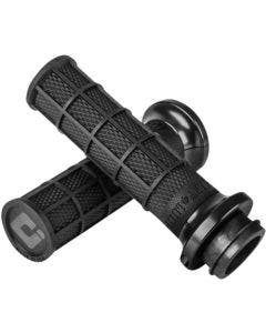 ODI Hart-Luck Signature Black Waffle 1" Grips Harley Throttle By Wire 08-Up