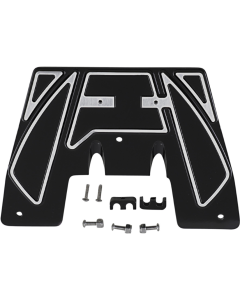 Covington Customs Black Ripper Firewall Plate Billet Harley Touring 17-Up