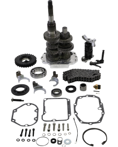 Baker Drivetrain DD6-411-02 Direct Drive 6-Speed Gear Set Harley Evolution 90-97