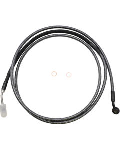 Magnum KARBONFIBR 80" Hydraulic Clutch Line 35 Degree Harley Touring 14-16