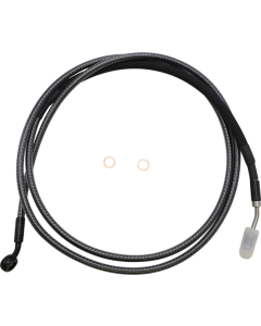 Magnum KARBONFIBR 80" Hydraulic Clutch Line 35 Degree Harley Touring 17-Up