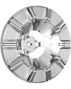 Arlen Ness 601-001 Chrome 10-Gauge Velocity Air Cleaner Cover