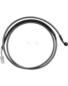 Magnum KARBONFIBR 74" Hydraulic Clutch Line 35 Degree Harley Touring 17-Up