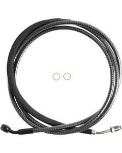 Magnum KARBONFIBR 76" Hydraulic Clutch Line 35 Degree Harley Touring 17-Up