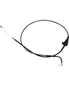 Magnum KARBONFIBR 24 3/8" Throttle Idle Cable 90 Deg Smooth Harley Touring 01-07