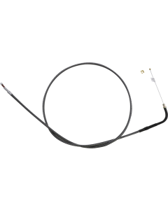 Magnum KARBONFIBR 42" Idle Cruise  Cable 90 Deg Smooth Harley Big Twin 84-17
