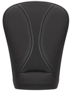 Saddlemen Black Dominator Extended Reach Pillion Pad Harley Touring 08-23