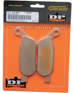 DP Brakes Rear Sintered Metal Brake Pads DP987 Harley Softail Dyna 08-13