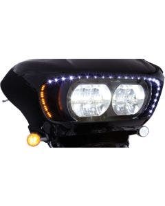 Ciro 45103 Road Blade Light Strip Fairing LED Plug-Play Harley Road Glide 15-Up