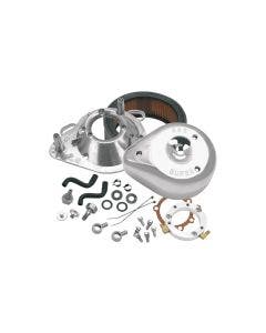 S&S Cycle 17-0450 Chrome Tear Drop Air Cleaner Kit Harley CV Big Twin 93-09