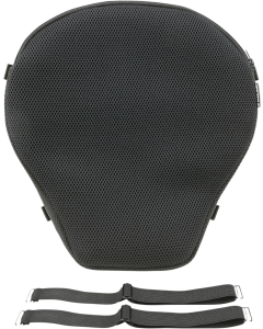 Saddlemen Black Cool Comfort Topper Quick Attachment Air Pad Medium 14.6x14