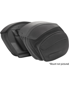 Saddlemen DXT Expandable Saddlebags & DXT Rigid Brackets Harley Dyna 06-17