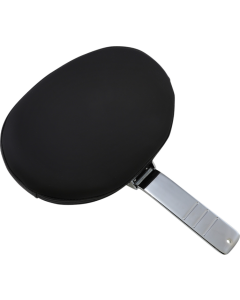Drag Black Large Pillion Backrest Pivoting Pad Short Bar Harley Touring FL 88-Up