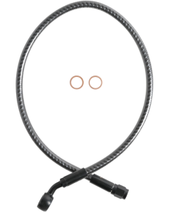 Magnum KARBONFIBR 21" Upper Brake Line 35 Degree Harley Road Glide 08-13