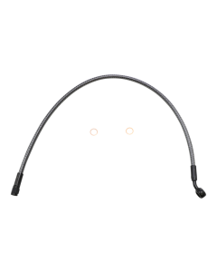 Magnum KARBONFIBR 23" Upper Brake Line 35 Degree Harley Road King 14-Up
