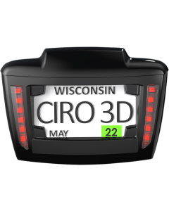 Ciro 40082 LED License Plate Frame Plug-N-Play Harley Tri Glide FLHTCUTG 09-Up