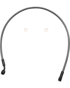 Magnum KARBONFIBR 29" Upper Brake Line 35 Degree Harley & Custom