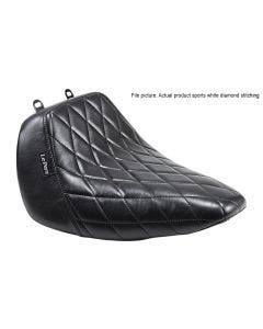 Le Pera Black Bare Bones Solo Seat Harley M8 Softail Fat Boy 18-23