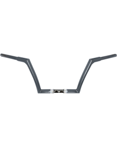 FBI Fat Baggers Chrome 1-1/4" EZ Install Flat Top 10" Handlebar Harley FLTR 15-Up