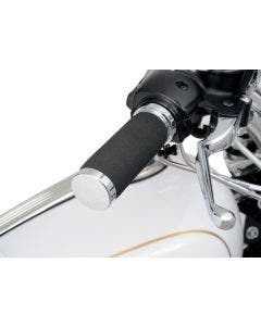 Drag DS-243122 Chrome Sundance Grips 99-17 Harley Big Twin 86-18 XL 
