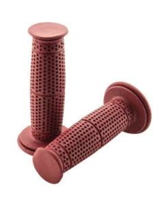 BikeMaster Motorcycle 7/8" Grips Red Punch 125mm WLG-89-Red