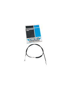 Drag Specialties High-Efficiency Black Vinyl Clutch Cable +4 99-06 Big Twin